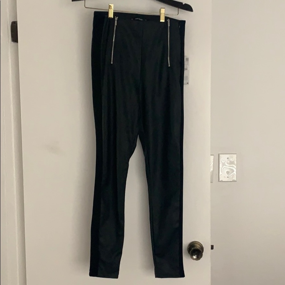 NWT Zara faux leather leggings